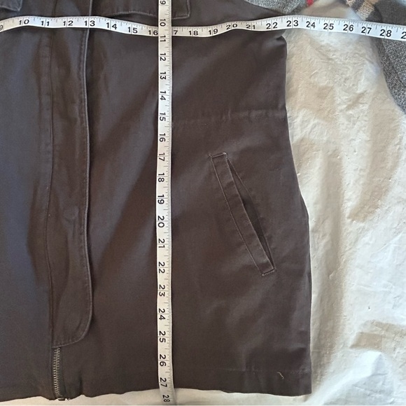 THREAD + SUPPLY Gray Military Utility Jacket Aztec Sleeves Size Large - Picture 14 of 14